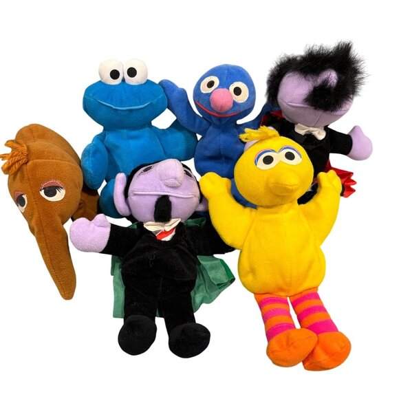 Tyco Sesame Street Plush Toy Characters You Choose! - Picture 1 of 6